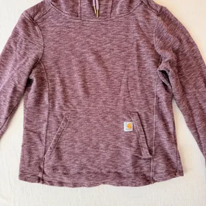 Carhartt Newberry Cowl Hoodie S Deep Wine Gorpcore Workwear thumbnail 8