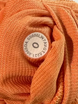 Lululemon Orange Hotty Hot 4” - Size 0 thumbnail 4