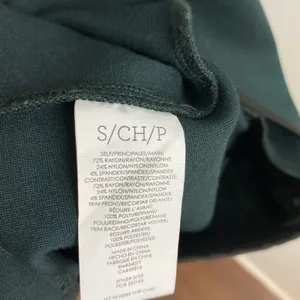New CABI Dark Green Renaissance Asymmetrical Zip Long Jacket Small 3725 thumbnail 13