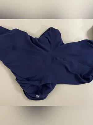 Lululemon Align High Rise Navy 25” Leggings with Side Logo Graphic Size 8 thumbnail 9