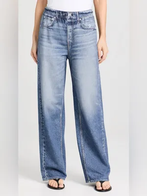 Rag & Bone Miramar Wide Leg Sweatpants in Noosa L thumbnail 7