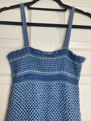 Cecilie Dress Blue Size M thumbnail 10