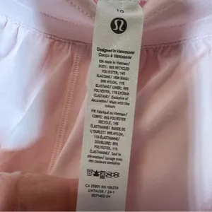 NEW Lululemon Women’s Hotty Hot Shorts 2.5 LR Strawberry Milkshake Sz 10 Running thumbnail 5