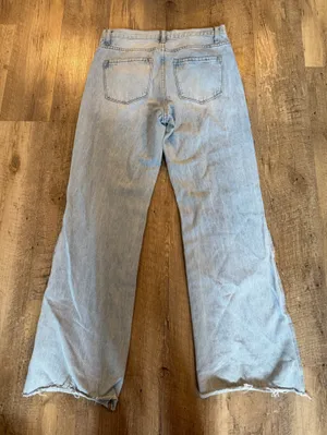 Vervet Flying Monkey High Rise Wide Leg Jean light wash 28 thumbnail 5