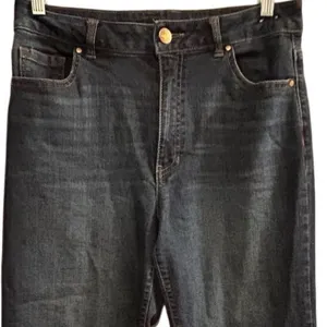 D. Jeans Women's Size 6‎ Blue Rolled-Up Cuff Denim Jeans Medium Wash thumbnail 2