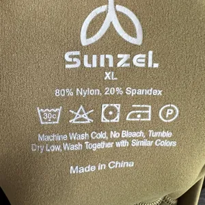 Sunzel Green Crossover Flare Leggings Yoga Activewear‎ Athleisure Pilates XL thumbnail 6
