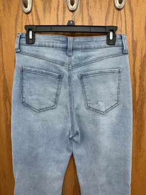Pre-owned Celebrity Pink High-Rise Flare Jeans Size 7/28 thumbnail 5