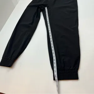 Halara Women High Waisted Elastic Waistband Jogger Pant Black‎ Medium Petite NEW thumbnail 8
