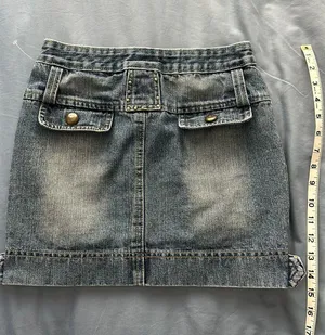 jia qi denim mini skirt vintage y2k thumbnail 2