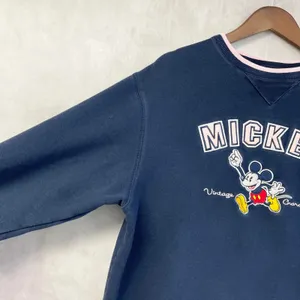 Walt Disney World Mickey Mouse Womens Sweatshirt Size XL Varsity Character Retro thumbnail 5