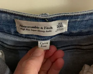 Abercrombie High Rise Super Skinny Ankle-Curve Love thumbnail 2