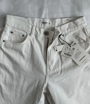 White Ankle Length Mom Jeans Size 8 thumbnail 2