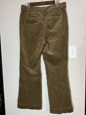 NWT talbots corduroy pants size 12 petite brown thumbnail 8
