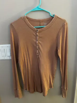 Aerie Button Shirt thumbnail 1