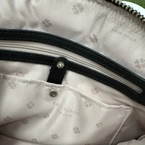 Kate Spade black Crossbody handbag Black With‎ Pink Interior thumbnail 12