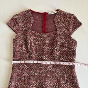 GRACE KARIN Tweed Pencil Sheath Dress Women’s Medium Classic Preppy Academia thumbnail 5