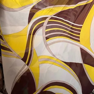 Zara Retro 70s Abstract Kaftan Dress Boho Caftan Oversized Maxi Resort Lounge thumbnail 11