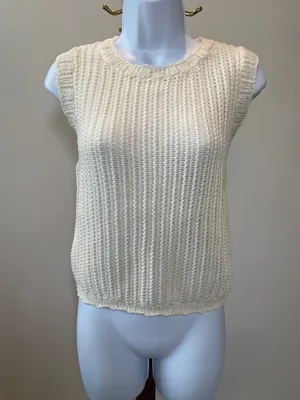 Miou Muse Top Lightweight Knit Sleeveless Size M Size M thumbnail 1