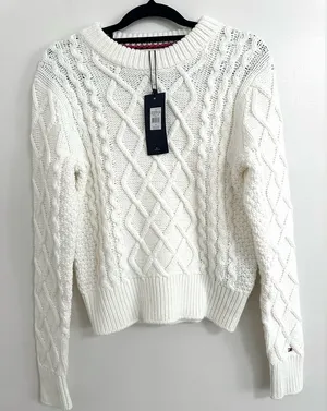 NWT Tommy Hilfiger Cable Knit Sweater XS thumbnail 1