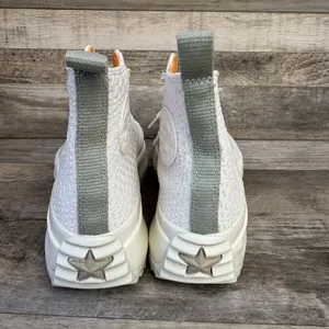 Converse Run Star Hike Hi Egret Peach Dream Platform Sneakers Size M9 W10.5 thumbnail 6