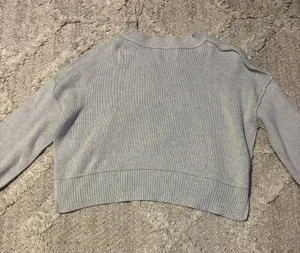 Marshalls Grey cropped Sweater thumbnail 1