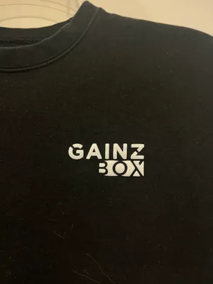 Gainz Box Black Sweatshirt - Small thumbnail 2