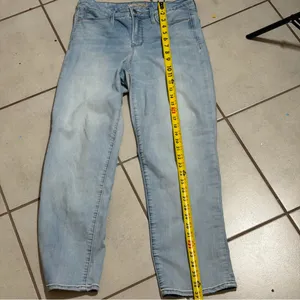 Athleta Women Sculptek Light Blue Denim‎ Straight Ankle Leg Jeans size 10T thumbnail 7