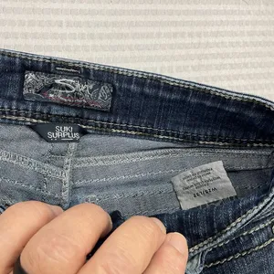 Silver‎ Jeans Dark Blue Denim Jean Shorts thumbnail 5