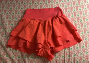 aerie offline ruffle shorts thumbnail 1