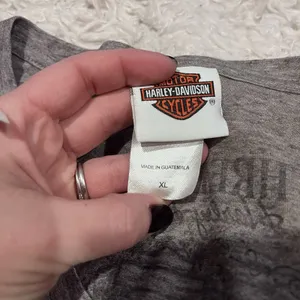 Harley Davidson Shirt Women XL Gray Graphic Biker Motorcycle Pittsburgh, PA thumbnail 6