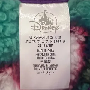 Disney Parks Donald Duck Sherpa‎ Fleece Pullover Crewneck Sweater Sweatshirt XS thumbnail 4