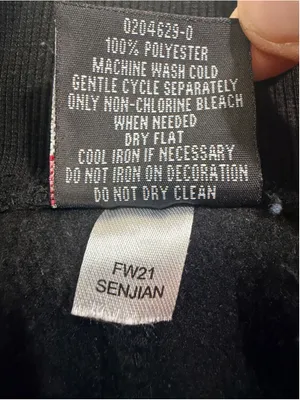 Southpole Men’s Fleece Jogger Sweatpants Contrast Drawstring Pockets Black Small thumbnail 5