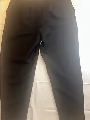 ASOS Petite Black Tailored Straight Leg Trousers Work Office Slacks Size 0 thumbnail 1
