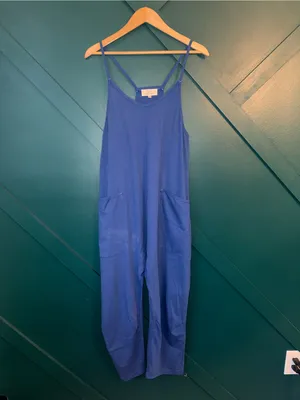 Chelsea & Violet Hot Shot Jumpsuit Pockets Casual Lounge Boho thumbnail 2