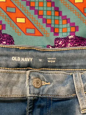 Old Navy Light Blue Denim Bermuda Shorts thumbnail 4
