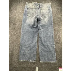 Gap Low Rise 90s Loose Lace Up Jeans Womens 30 Light Wash Wide Leg Y2K thumbnail 10