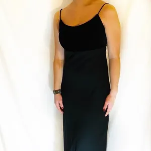 Vintage 90s Y2K Night Way Collections Dress Black Size 10 thumbnail 3