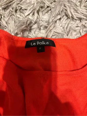 Bright Orange Women’s Sleeveless Top Red Size M thumbnail 3