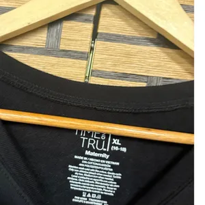 Time And Tru‎ Black Sweatshirt Dress Maternity Size XL thumbnail 6