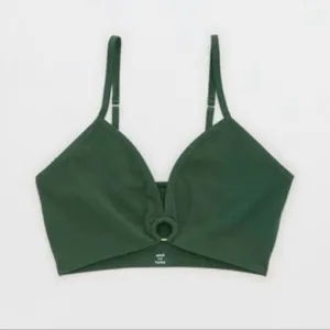 Aerie Seamless Ring Plunge Bralette Size Small thumbnail 1