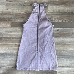 Abrand jeans pink denim dress Purple thumbnail 2