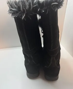 Waterproof Gojo Black Suede Boots Size 8.5M thumbnail 3