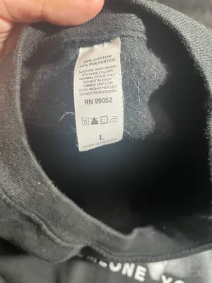 Scream Crewneck Black Size L thumbnail 4