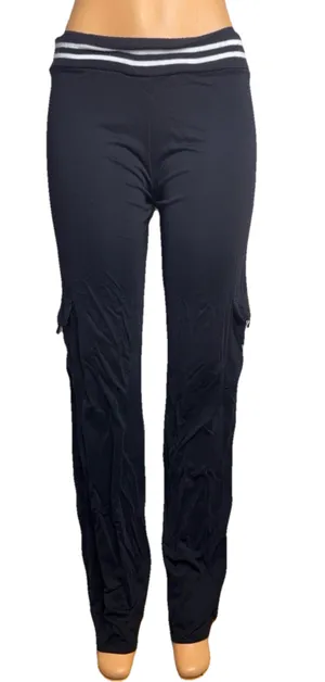Donna Ricco Nina Ricci black sweatpants thumbnail 1