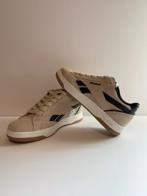 Reebok Unisex Sneakers Size 8 (25 cm) Beige & Black – New Without Box thumbnail 9