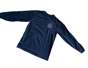 Supply Black Standard Fit Long Sleeve T-Shirt 🔥 thumbnail 2