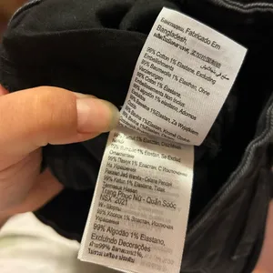 Cotton On High Rise Stretch Black Denim Shorts thumbnail 3