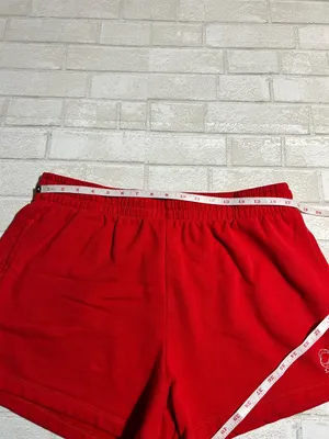 State of Mind Red Athletic Shorts with Bow Accent thumbnail 6