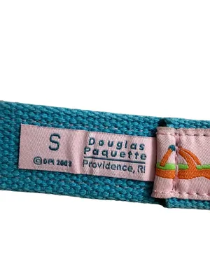 DOUGLAS PAQUETTE Providence RI Shoe Print Pattern Belt Size Small thumbnail 4