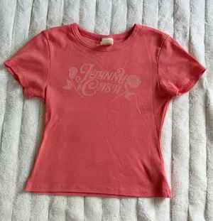 American Eagle Band Tee/baby tee thumbnail 1
